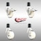 Service Caster 3 Inch 316SS Nylon Swivel 1-3/4 Inch Expanding Stem Caster Lock Brake SCC, 2PK SCC-SS316TTLEX20S314-NYS-2-S-2-134 - alternate 4